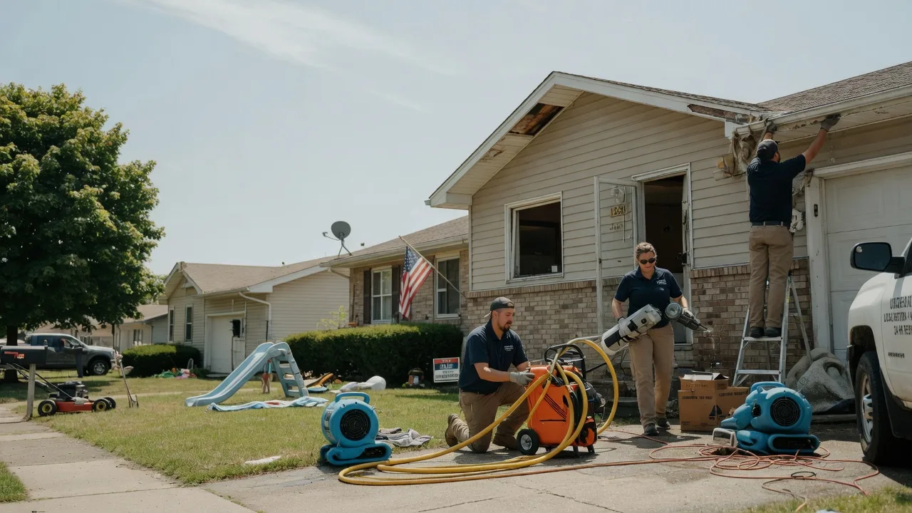 Water Damage Restoration in Davis, IL near me